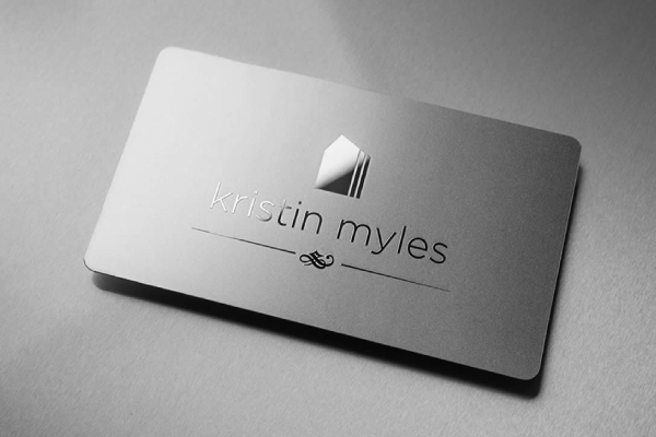 ALUMINIUM VISTING CARDS